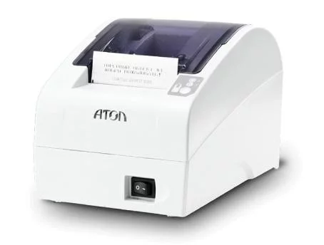 ККТ АТОЛ FPrint-22ПТК. Белый. Без ФН. USB. RS-232. Ethernet. 5.0